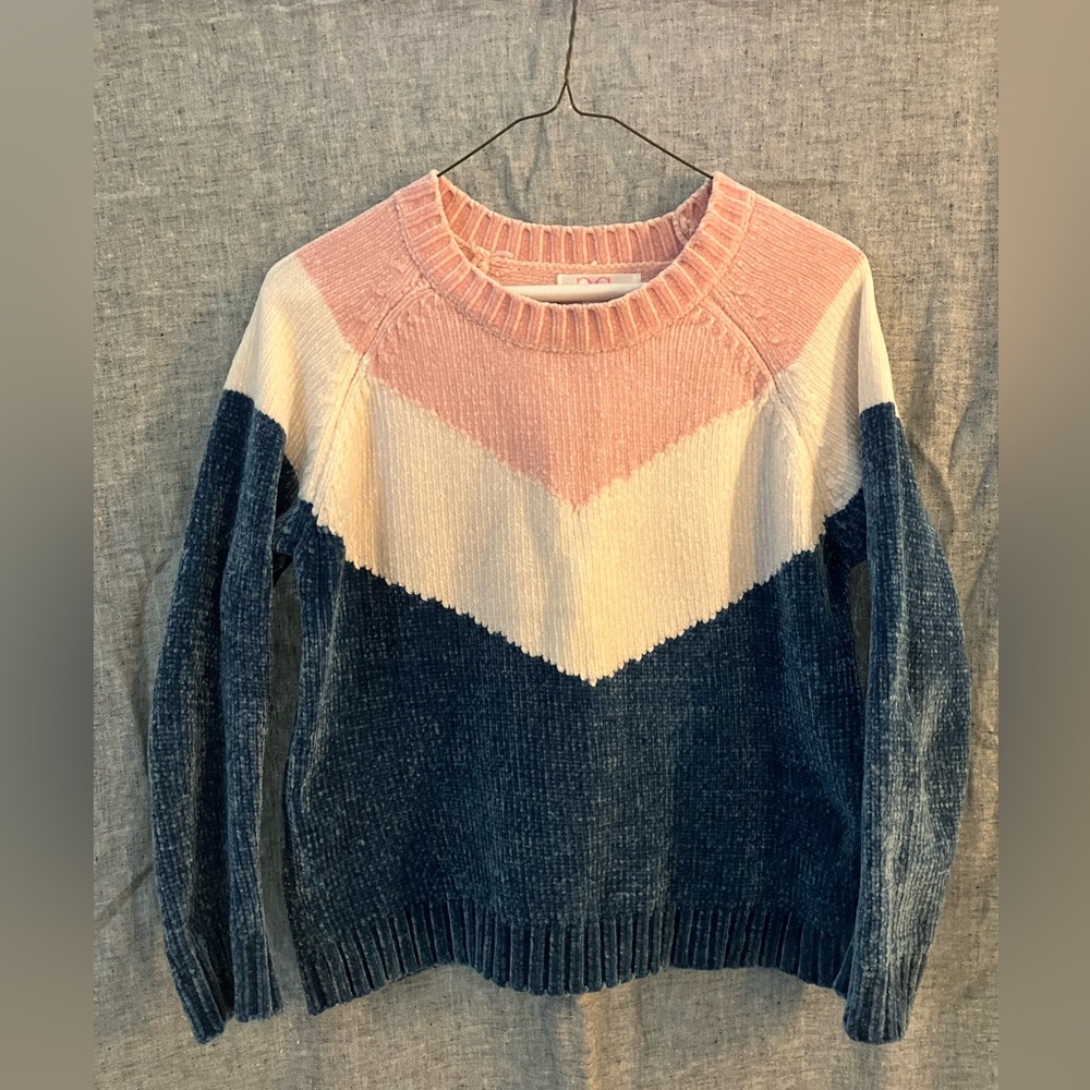 Chloe and Cyrus Colorblock sweater